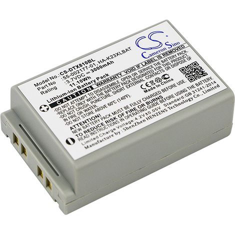 NX - Batterie lecteur codes barres compatible Casio 3.7V 3000mAh - 55-002177-01 (1/3)