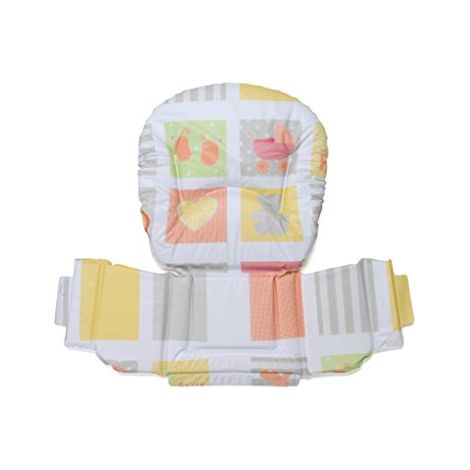 Foppapedretti Cuscino Imbottito Ricambio Originale per Seggiolone IlSediolone, per bambini, in Morbida Spugna Rivestita in PVC, Igienico Lavabile e Anatomico, Seduta Confortevole, Petit (1/4)