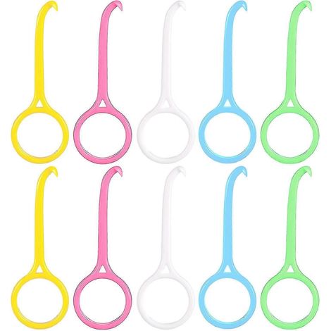 10 outils de retrait d'aligneurs, cinq couleurs (multicolores) (1/3)