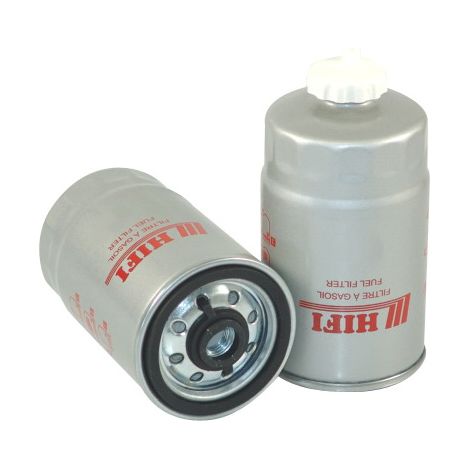 Filtre à carburant pour moteur diesel – Clapet anti-retour – Dimensions D1 85mm, D2 81mm, H1 157mm – Compatible 4/6 cylindres – Hifi Filter