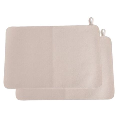 Lot de 2 coussins de sauna, coussins de siège de sauna, tapis de sol en feutre doux, accessoires de sauna, tapis d'isolation thermique pour hammam