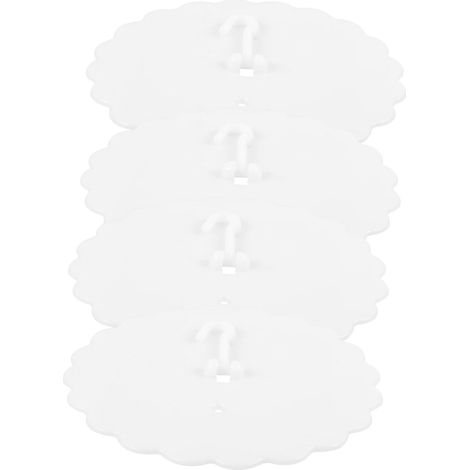 Ensemble de 4 crochets pour baldaquin lit, en plastique suspendre (1/5)