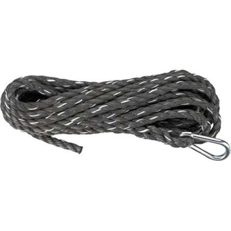 dörner + helmer 190324 Polypropylenseil gedreht (Ø x L) 14 mm x 10 m Schwarz