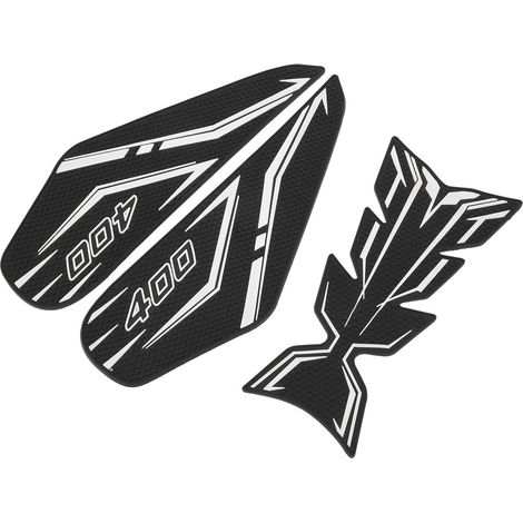Protecteur de réservoir moto, décalque en caoutchouc, adhésif compatible KAWASAKI Z400/NINJA 250/NINJA 400 18-19 (1/5)