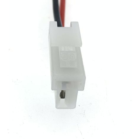 Kfz-Steckverbinder, 2-poliger Stecker/Buchse-Kabelbaumstecker mit Klemmen, DJ7021-6.3-11/21 – Einzelstecker