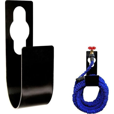 Support tuyau arrosage métal – mural acier inoxydable – outil électrique extérieur