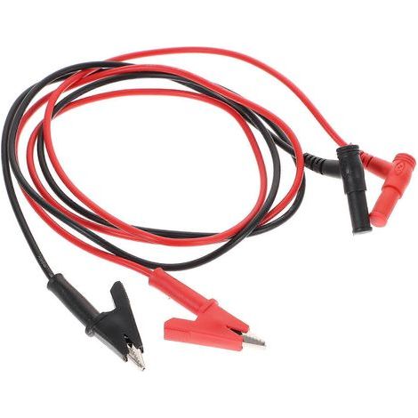 paire de pinces crocodiles pour multimètre, câble de test, sonde de test pour multimètre de voiture-3.80X1.00X1.00CM (1/3)