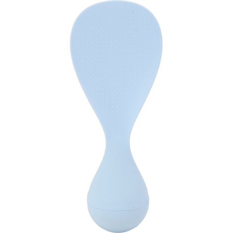Palette de riz en plastique, cuillère sur pied antiadhésive, spatule réutilisable, résistante à la chaleur, pour la cuisine, bleu (1/5)
