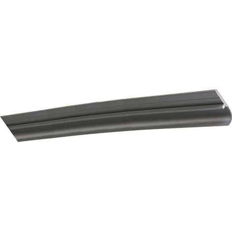 Joint d'étanchéité pour bas de porte, résistant à l'usure, grande flexibilité, épaisseur 3 mm, adhésif PVC, pour portes extérieures/intérieures (1/5)