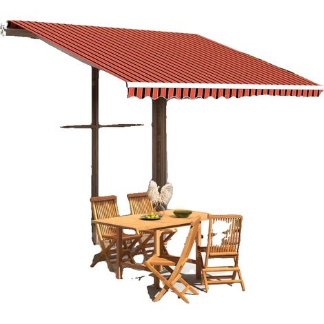 Voile d'ombrage, tissu Oxford durable, installation facile, Multicolore (1/2)