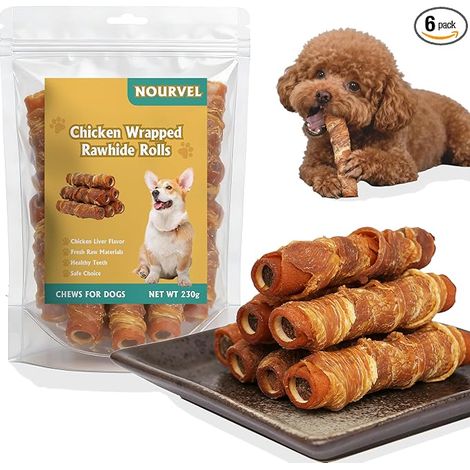 Friandises pour Chiens au Poulet fumé - 230 g (6 pièces) (1/5)