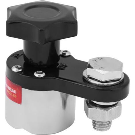Pince de mise à la terre magnétique 200 A pour soudage industriel, connecteur magnétique de mise à la terre, machine à souder