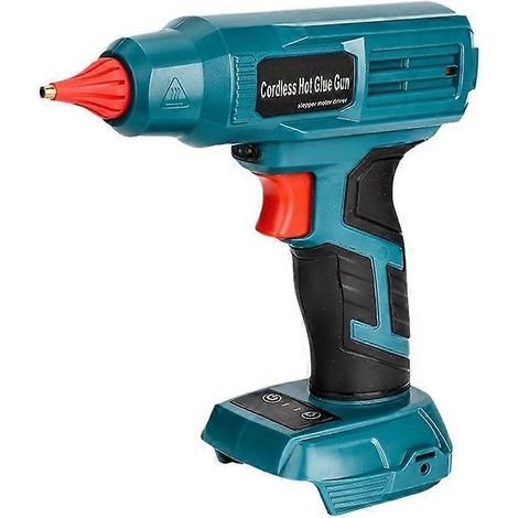 Makita 20V Akku-Heißklebepistole mit Digitalanzeige und einstellbarer Temperatur, robust und ideal für kreative Hobbys. (1/5)