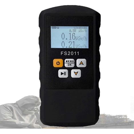 Radiomètre à rayons X, précision de mesure LCD : 0,01 Sv/h, détecteur de rayonnement nucléaire (1/5)