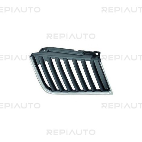 Grille de calandre avant gauche chromée/noire 4WD Mitsubishi L200 Pick-Up KAT-KBT phase 1 2005-2010