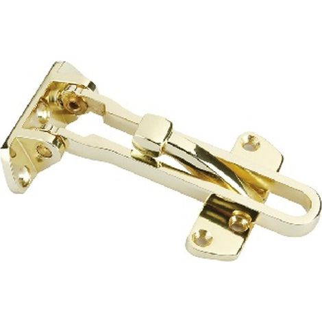 Pestillo seguridad rígido puerta madera/metal pulido níquel satinado