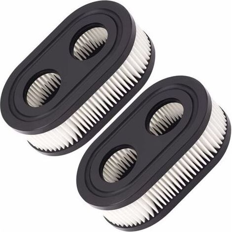 Satz mit 2 Luftfiltern 593260 798452 334404 für Rasenmäher, Ersatzfilter für Motoren der Serien 550E, 500EX, 550EX, 625 und 575EX, Rasenmäherzubehör (1/5)