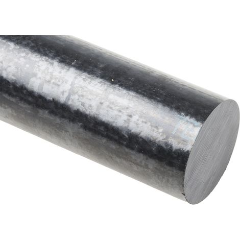 Tige de polysulfure de phénylène (PPS) RS PRO Noir Dia. 40mm x 500mm ( Prix pour 1 )