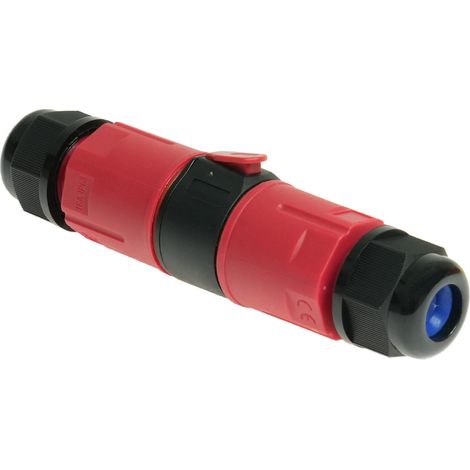 Connettore per cavo ermetico IP68, connessione senza viti, connettore a 3 pin (1/4)