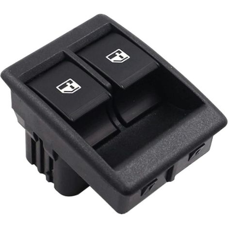 Bouton de commande de lève-vitre électrique pour voiture, compatible avec les références 12b357.3769 et 12b3573769 (accessoires noirs). (1/5)