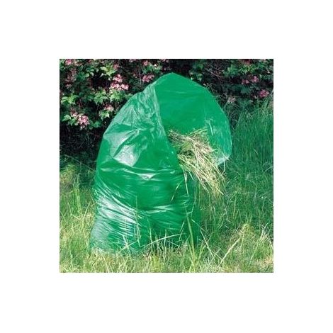 Bolsa de residuos verde 120 l verde. 10 unidades