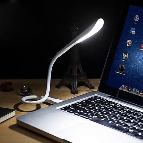 Flexible USB-Touchscreen-LED-Ultrahelle 14-LED-Mini-USB-tragbare LED-Lampe für Laptop/PC/Computer (1/4)