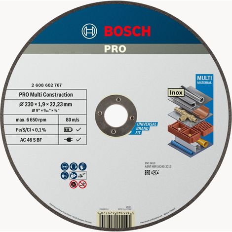 Bosch PRO Multi Material Trennscheibe, 230 x 1.9 x 22,23 mm (1/5)