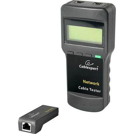 Cablexpert comprobador de cables de red digital nct-31, negro (1/3)