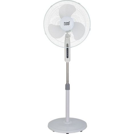 FABRILAMP VENTILADOR PIE ETESIO 3 ASPAS 43CM 40W BLANCO (1/2)