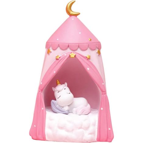 Lampe de Nuit Licorne Lumineuse Décoration de Bureau Kawaii (1/5)