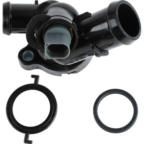 Logement de thermostat 07K121133E bride de durite de liquide de refroidissement accessoires auto pour A6 moteur 2.5L Bora (1/5)