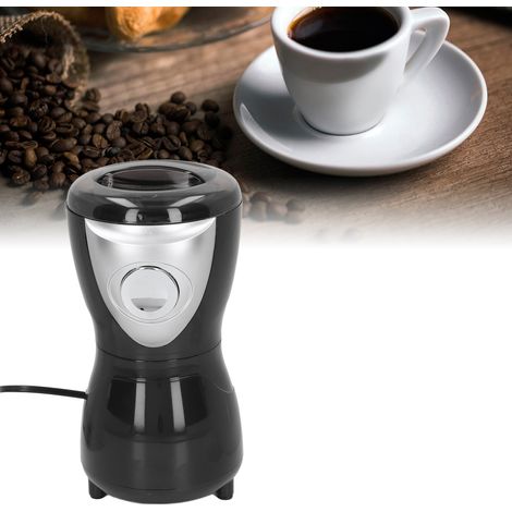 Elektrische Kaffeemühle mit 300 W Leistung zum Mahlen von Kaffeebohnen, Gewürzen usw., mit Edelstahlklingen, europäischer Standard 220 V. (1/5)
