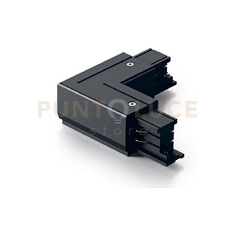GBIC20- GIUNTO A "L" CONNETTORE SINISTRO ELETTRICO-MECCANICO 220-240V PER SISTEMA BINARIO NERO
