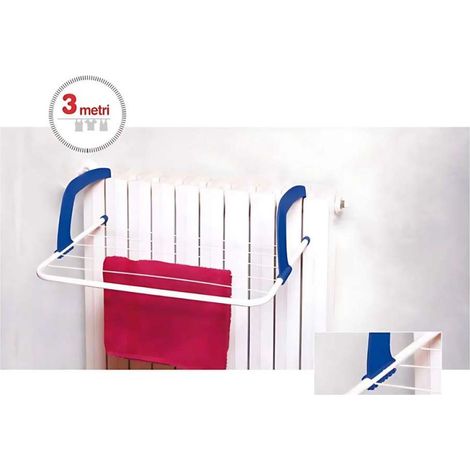 STENDIBIANCHERIA DA TERMOSIFONE/BALCONE 'MIMI' 50x40 cm