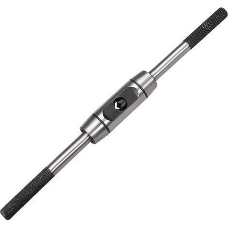Linkshändiger, verstellbarer Gewindebohrer-Griff für metrische Gewindebohrer M6-M14, Werkzeugkörper aus Druckguss (1/5)