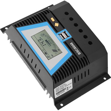 Contrôleur solaire multifonctionnel pour batteries diverses BSC6048 60A 12V 24V 36V 48V (1/5)