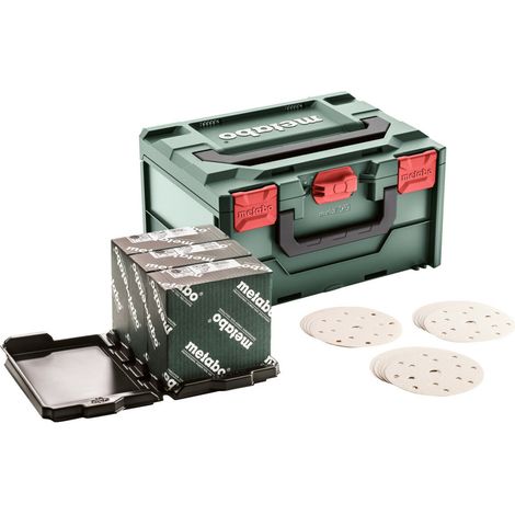 Metabo metaBOX Schleifmittel-Set multi-hole, 150, Farbe (1/2)