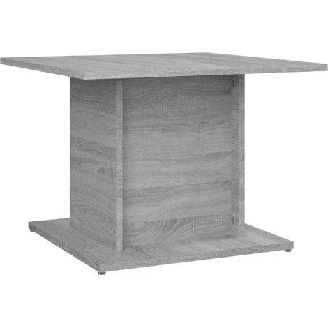 Table basse de salon, Table Café, Gris Sonoma 55,5x55,5x40 cm Aggloméré OIB9640E (1/5)