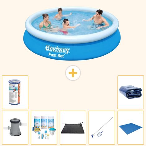 Bestway Bestway Fast Set Ronde - 366x76 cm - 8-pièces  S21436
