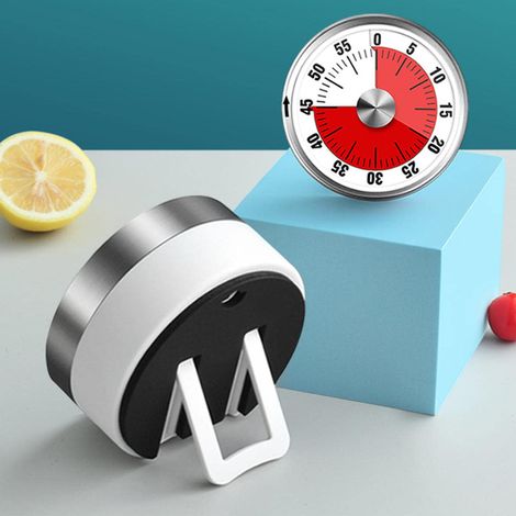 Minuteur de cuisine manuel, minuteur de cuisine pour cuisine, minuterie de salle de classe, minuterie de four, minuterie de cuisson, minuterie de cuisine bruyante (1/5)