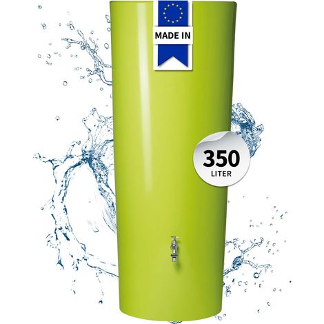 GARANTIA COLOR 2in1 Regentonne 350 Liter apple inkl. Pflanzschale (1/5)