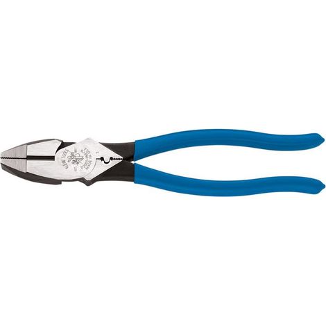 Klein Tools D213 – 9 ne-cr 22,9 cm pinza a taglio laterale e connettore pinza a crimpare, D2000-9NECR (1/4)