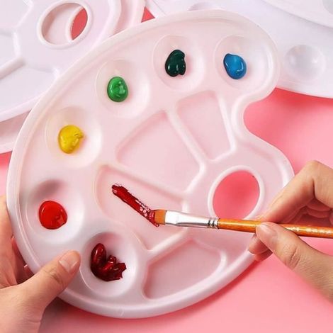 Brosses de Peinture 20 Pinceaux 3 Palettes Lot de Pinceau de Peinture lhuile Peinture Acrylique Ensemble multicolor CARRELAGE (1/4)