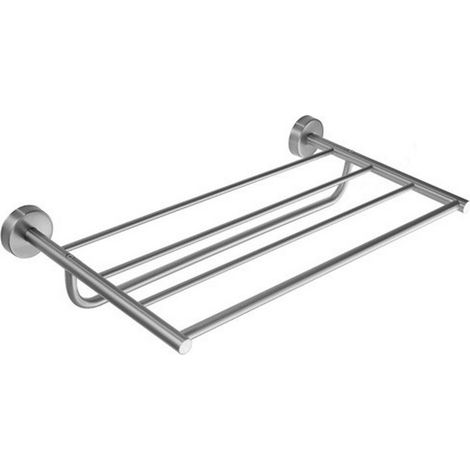 Portsalviette a barre per hotel 50cm in acciaio inox satinato  MIRA-S kamalu