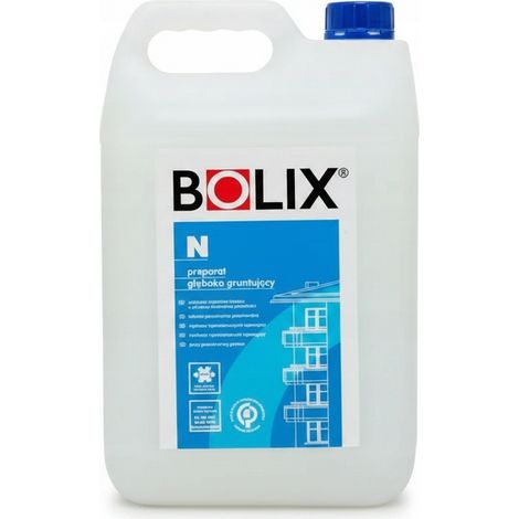 Bolix N Imprimación de penetración profunda 5L - Fortalece y proporciona una excelente adherencia.