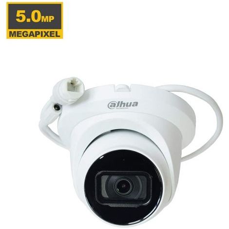 Dahua telecamera Mini dome IP 5MP 4K POE WISENSE Microfono - IPC-HDW2541TM-S (2,8mm) S