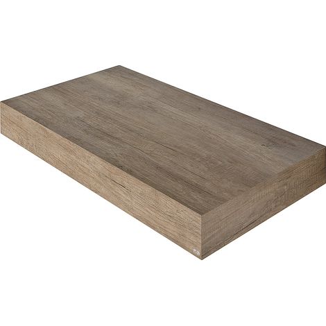 MENSOLA PER LAVABO MOD. UNIKA H 10- cm 100x46xH.10 Olmo Naturale- DH- pezzi 1 (1/2)