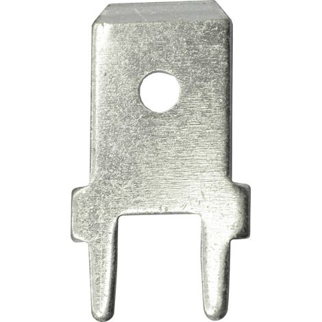 Vogt Verbindungstechnik 3866a.61 Steckzunge Steckbreite: 6.3 mm Steckdicke: 0.8 mm 180 ° Unisoliert (1/2)