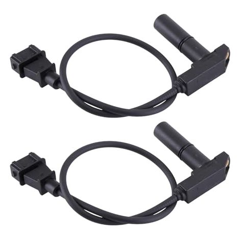 Lot de 2 capteurs de position de vilebrequin compatibles avec Porsche 924 928 944 968 1983-1995 2,5 L 3,0 L 5,0 L 5,4 L Capteur de position de vilebrequin 94460611500 0261210003 79208