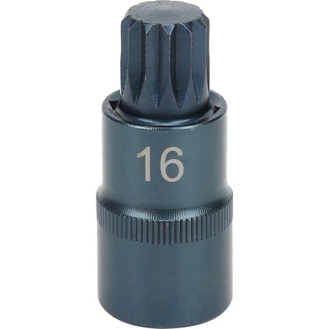 Douille 12 pans clé rapide S2 acier allié antirouille outil pneumatique électrique quincaillerie